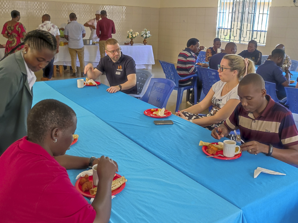 Coffee breaks and lunches offered a possibility for the teachers from different VET centers to get to know each other more and exchange ideas